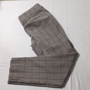 Talbot's Chatham Ankle Pants in Plaid